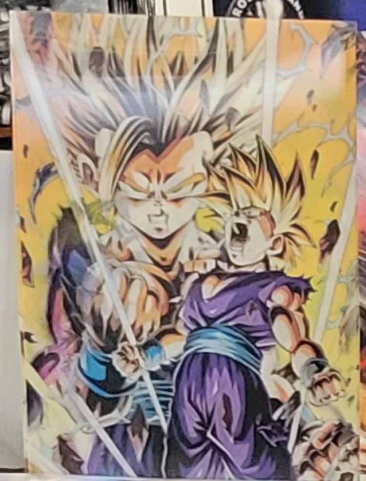 Our latest product a stunning immersive 3D flip switch lenticular poster