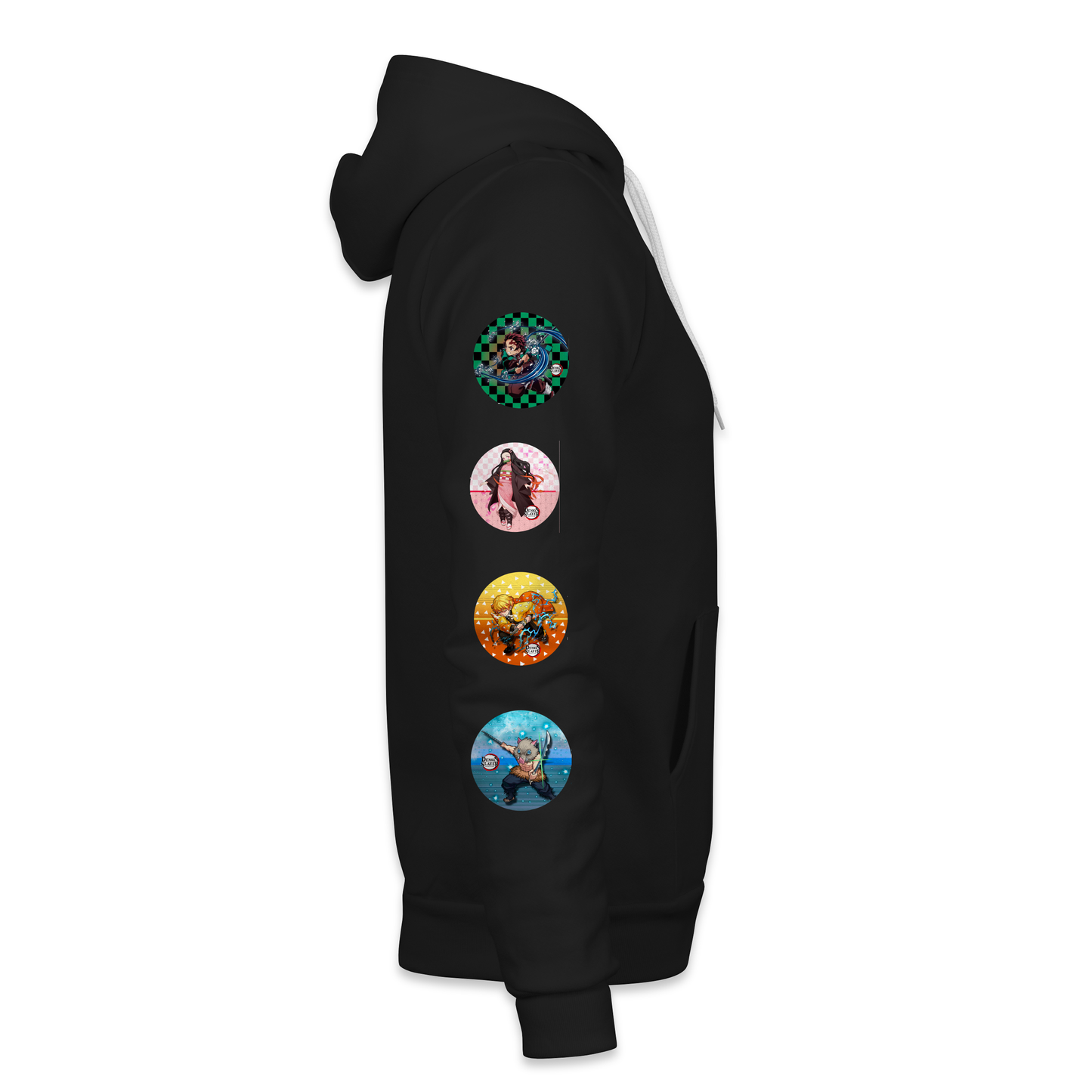 Demon Slayer:Tanjiro-Nezuko-Zenitsu-Inosuke-MU-Hoodie