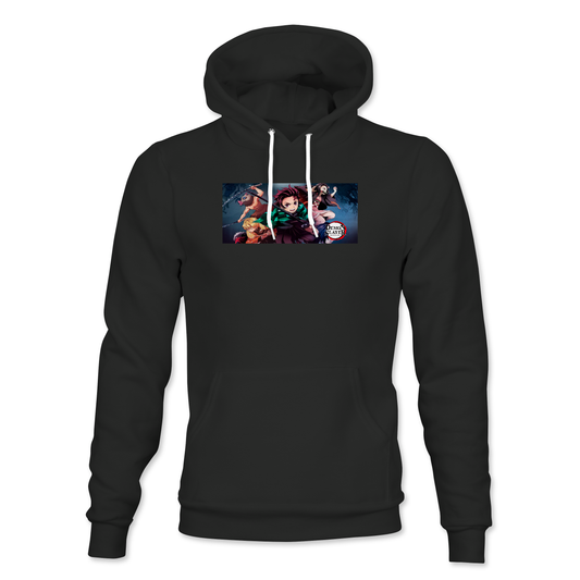 Demon Slayer:Tanjiro-Nezuko-Zenitsu-Inosuke-MU-Hoodie